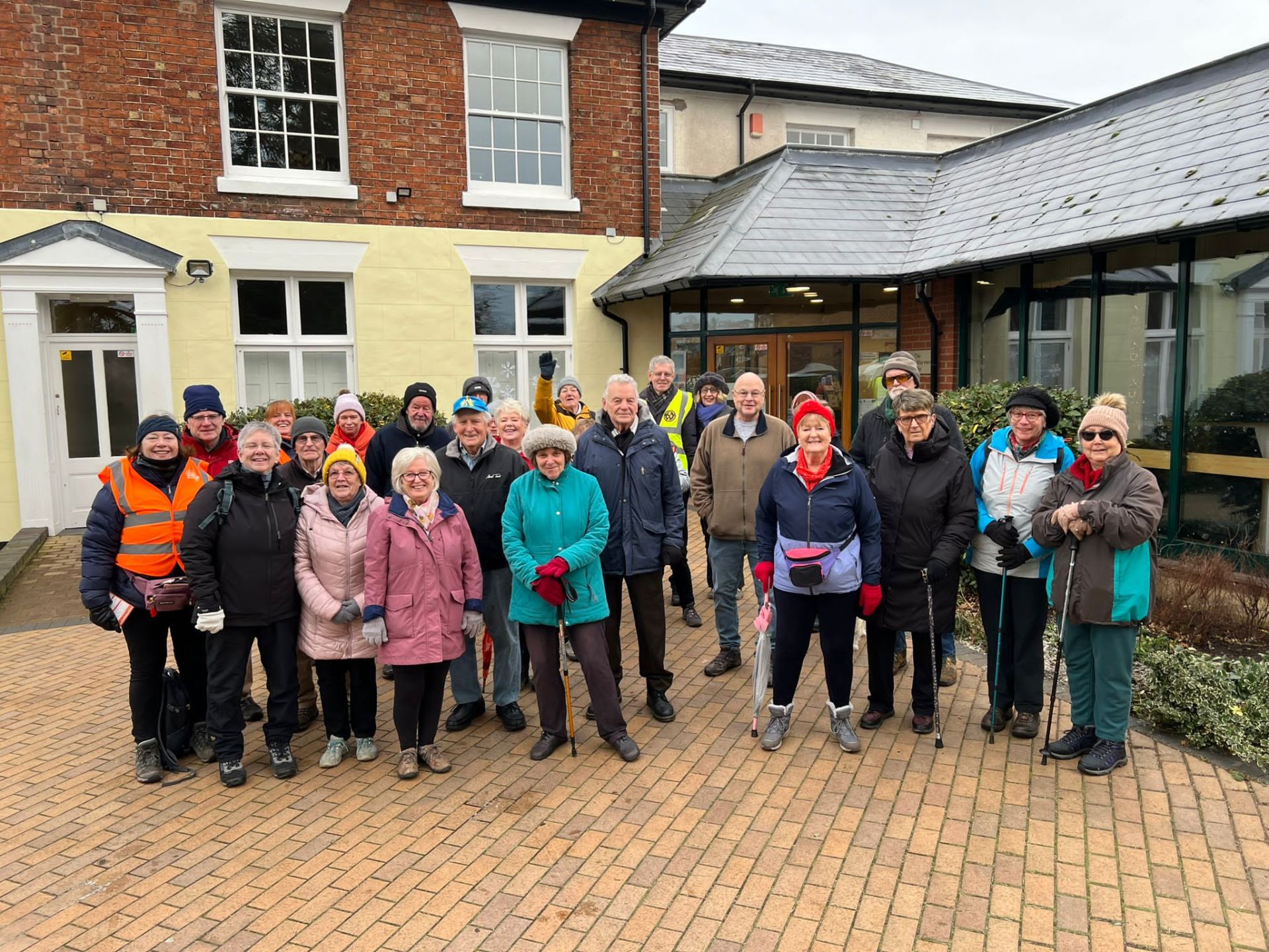 A group of walkers
